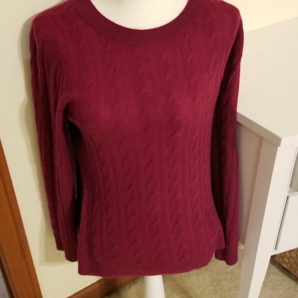 Womens Cashmere Sweater- Size Small